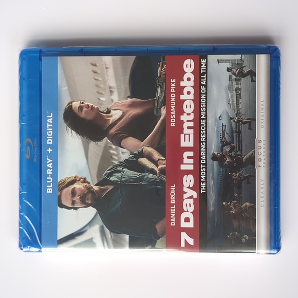2/$15 SEALED NEW - 7 Days In Entebbe Blu-ray DVD - Picture 3 of 5